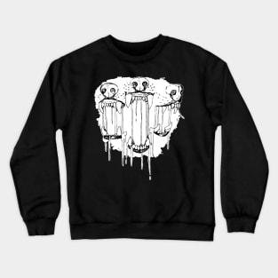 Little Bite - Black Linework Crewneck Sweatshirt